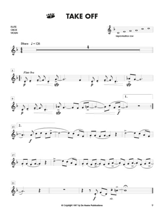 Big Swing Pop - Book 1 - Flute/Oboe/Violin - Fons van Gorp